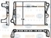BEHR HELLA SERVICE 8ML 376 760-431 Intercooler, charger